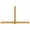 Ekena Millwork Eugene Rough Sawn Timber Gable Bracket, Western Red Cedar, 108"W x 63"H x 6"D x 6"F, 14/12 Pitch GBW108X63X0606EUG00RWR - alternate 1
